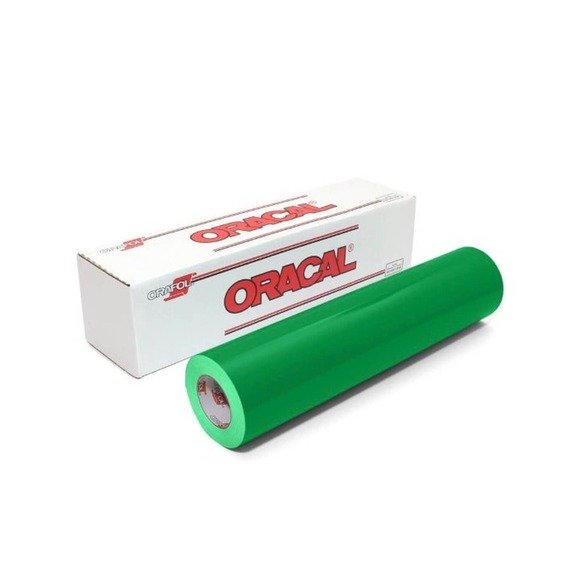 2 Pack 12"x 1 Yard Oracal 651 GREEN & LIGHT GREEN Cricut Hobby Craft Vinyl Decal - Picture 4 of 4
